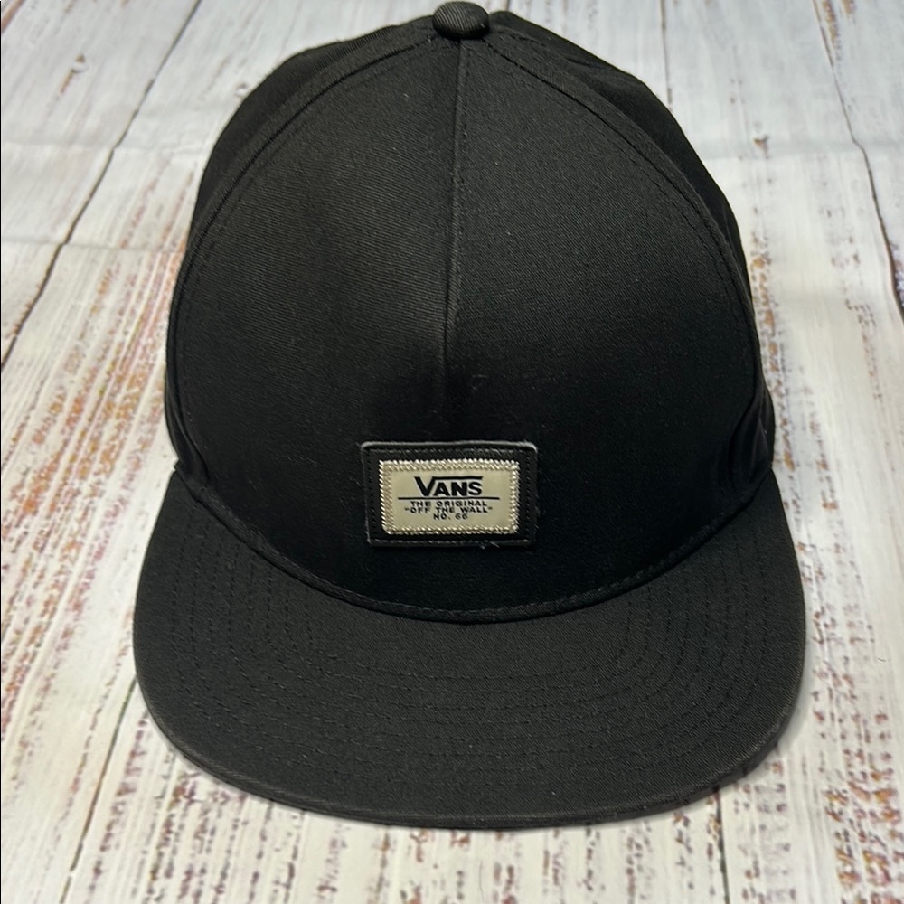 Vans Black Flat Brim Hat